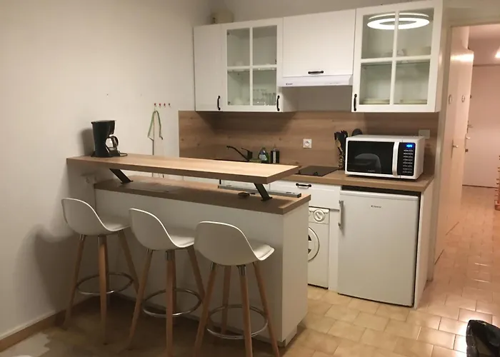 Studio Cabine Dans Residence Avec Piscine